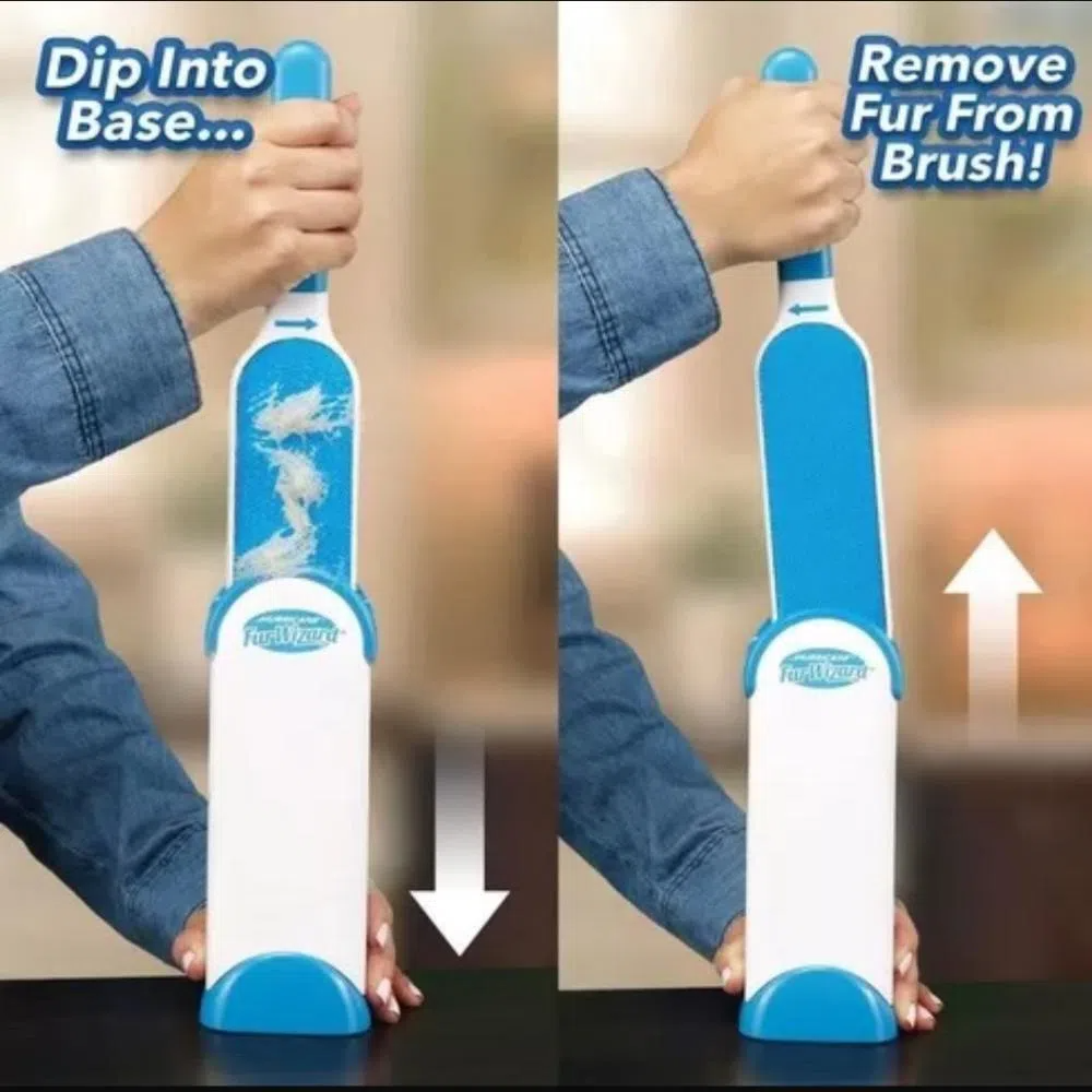 Cepillo para remover pelo de mascotas
